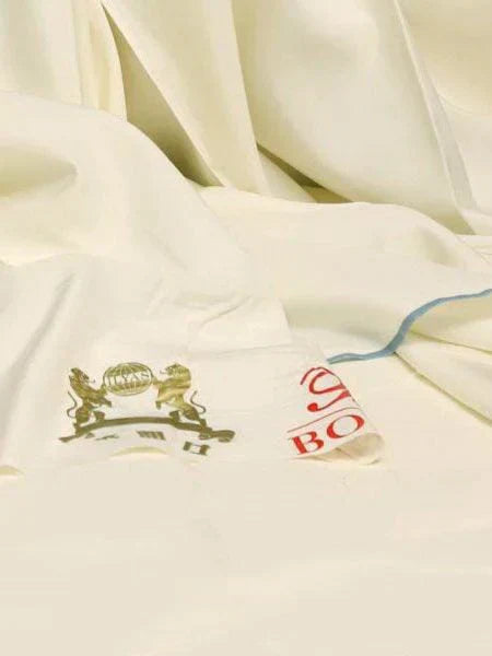 Premium 8 Pond Boski Unstitched ( CREAM )